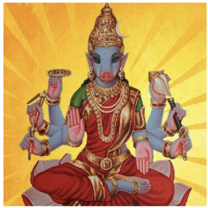 Varahi Deity with Sacred Fire